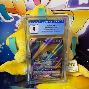 Jirachi GX 79a/236 Holo CGC Mint 9 Unified Minds Alternate Art PSA 9.5 10 Pokemo